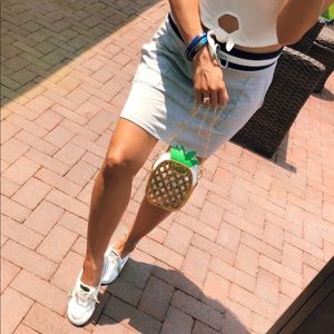 RIDA’ Pineapple glitter purse